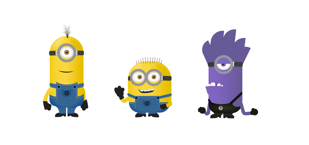 amr zakaria, minions in pure css
