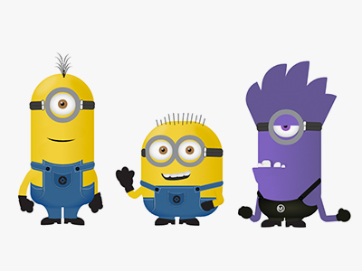 minions in pure html/css